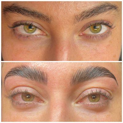 Brow lamination