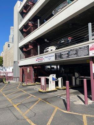 Photo of parking garage.