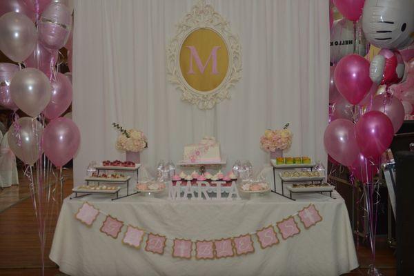 Maria's baptism Event planning & coordinator by Joyfully Yours Productions