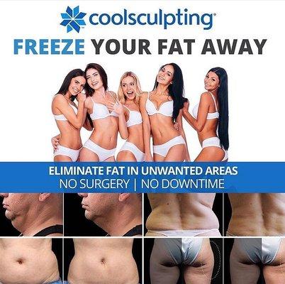 We are a certified CoolSculpting practice!