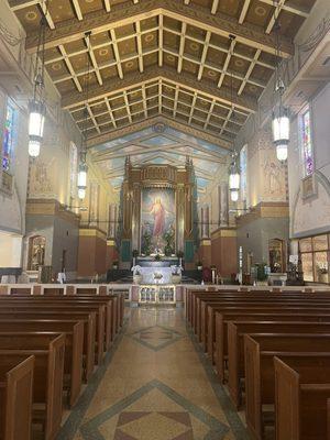 Interior of the Church