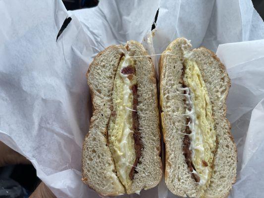 Bacon Egg and Cheese Bagel