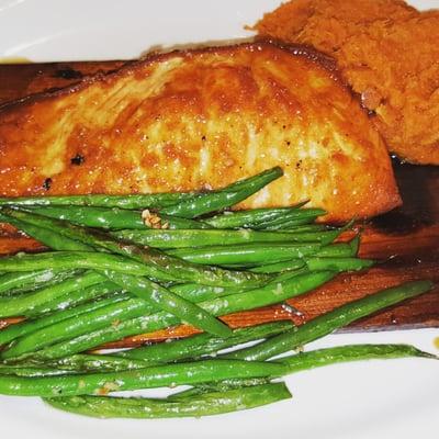 Maple Glazed Salmon