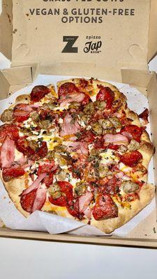 Zmokehouse (Meat Lover Pizza)   @hybrideater