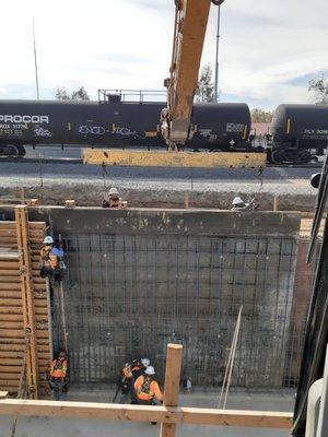 Fontana flood control channel