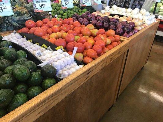 Great Selection of produce and very affordable. Everything looks fresh!