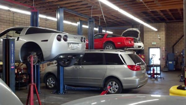 From family carpools to sports cars, we work on all types of vehicles.