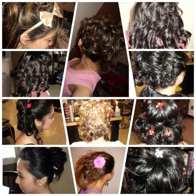 i do weddings, parties, military balls, etc.... you name it! updos!