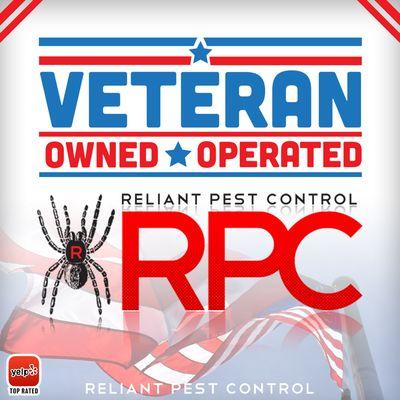 Veteran Owned & Operated, Reliant Pest Control proudly has served SoCal for over 20 years with Pest Control Services