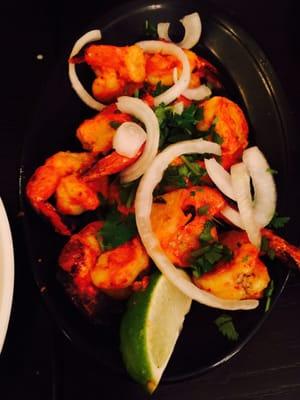 Tandoori shrimp