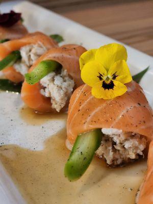 Sashimi Appetizer - Salmon Blues