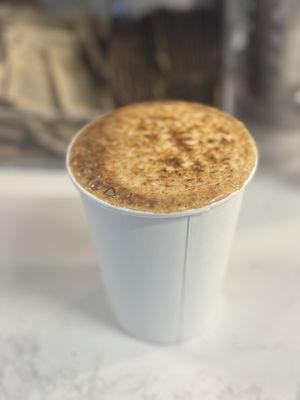 Crème brûlée latte