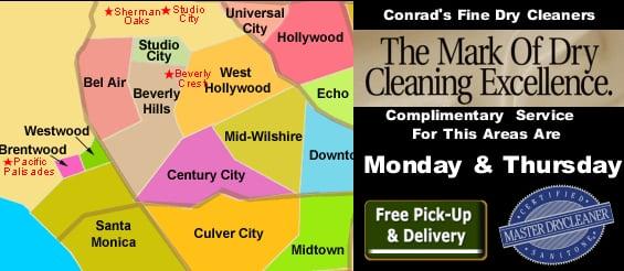 Free Pick Up & Delivery Serving Areas