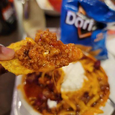 Turkey Chili & cool ranch doritos