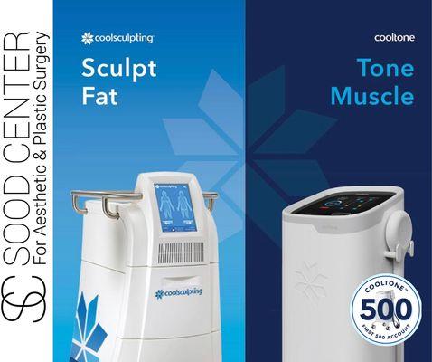 CoolSculpting and Cooltone! Curious? We give complementary consultations!