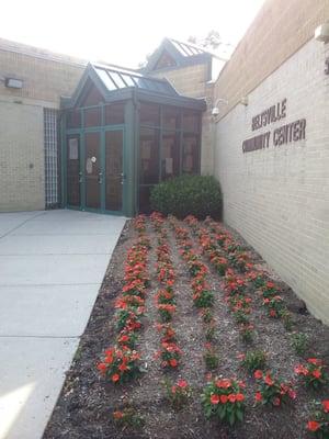 Building entrance