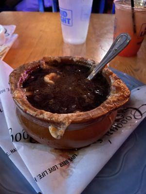 Onion soup