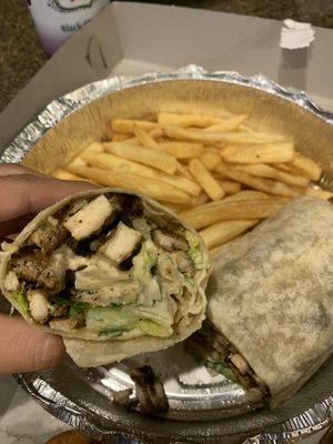 Chicken Cesar Grilled Wrap