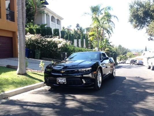 This beauty was sold and delivered to a client's home!  2015 Chevy Camaro SS.