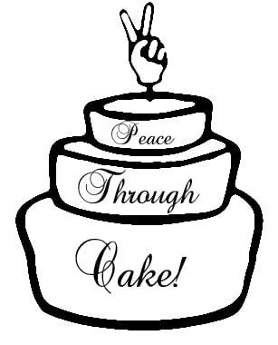 Peace Through Cake!