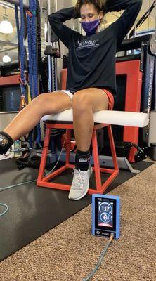 Contact us to see how blood flow restriction can help with your rehab!