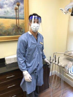 Antonio, Dental Assistant PPE