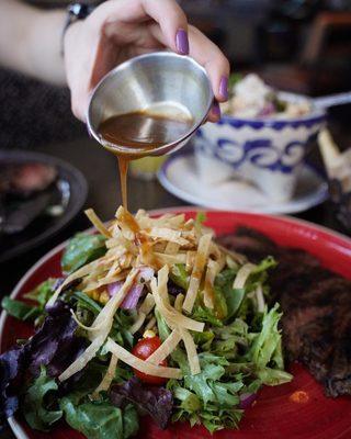 Cilantro Lime Steak Salad