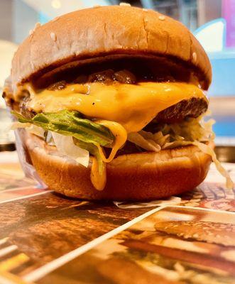 Charburger with Cheese