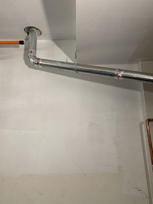 Water heater installation