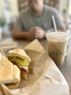 Cubano and White Chocolate Guava Iced Coffee