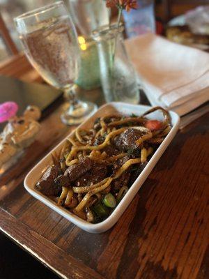 Beef lo mein special menu