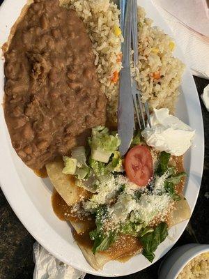 Enchilada Plate