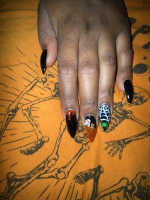 Halloween nails 2