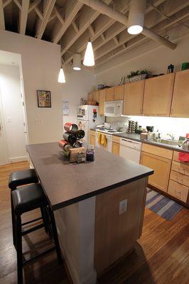 Kitchen in a 2BR apartment