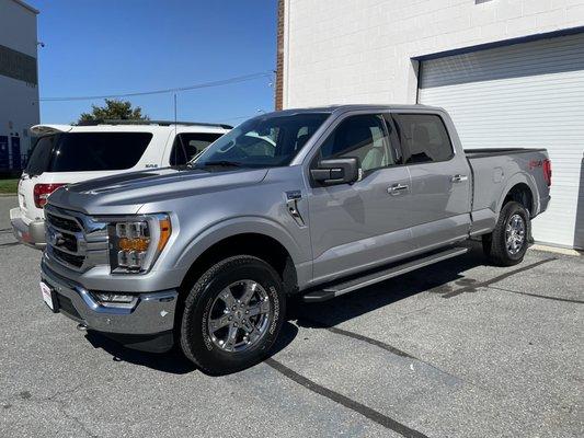 My New F-150 for my business "Capitol Iron Works"