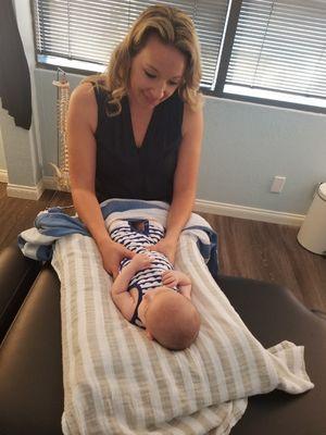 Pediatric chiropractic care