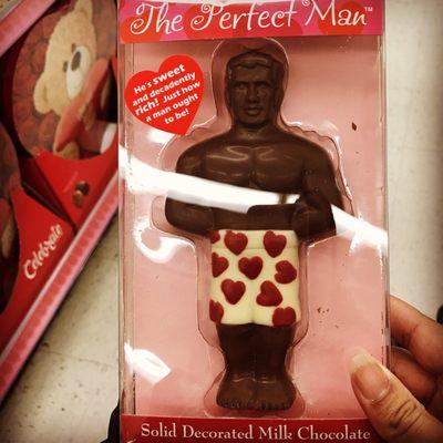 Well, well better catch him while you can-The perfect man -LOL