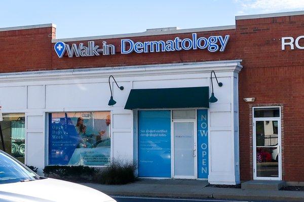 Walk-in Dermatology Front-side