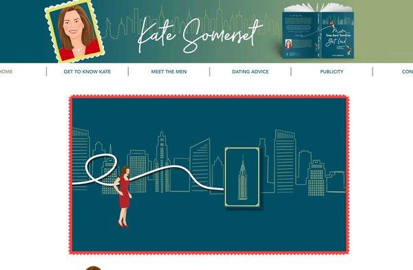 Website for author Kate Somerset