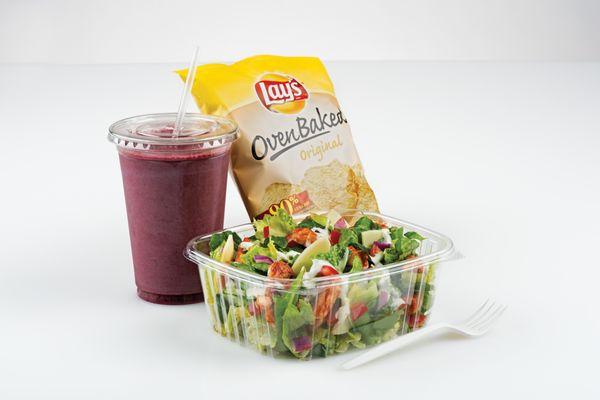 Salads and smoothies