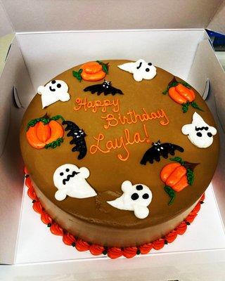 A spooktacular cake!