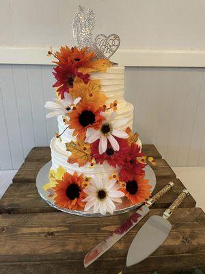 Twisted Sugar Cake Design