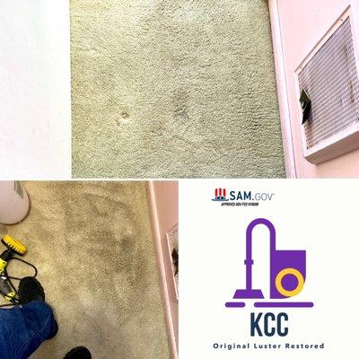 Agitation and extraction from a tough stain #kccct #connecticut