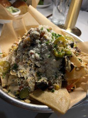 Braised ribs nachos