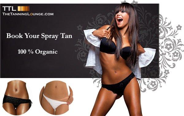 Spray tan