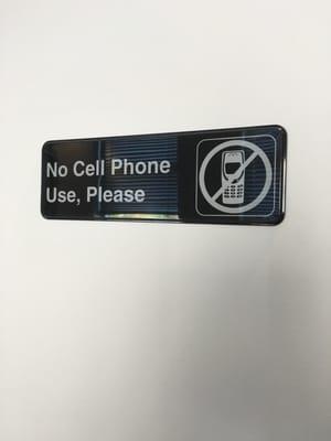 It's crazy busy in this office, please respect others. And for the love of all that is good & right, take it OFF speaker phone!