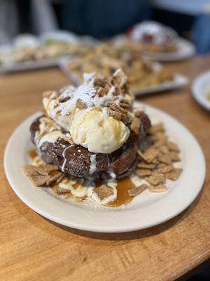 CINNAMON TOAST CRUNCH CHURRO FRENCH TOAST