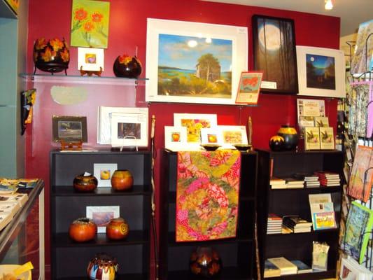 Inside Mountain Made, an Asheville Art Gallery