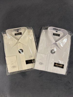 Cotton blend dress shirts by Ashanti. Great quality shirts.