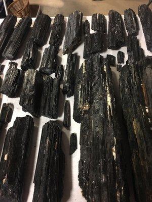 Black tourmaline--grounding and healing